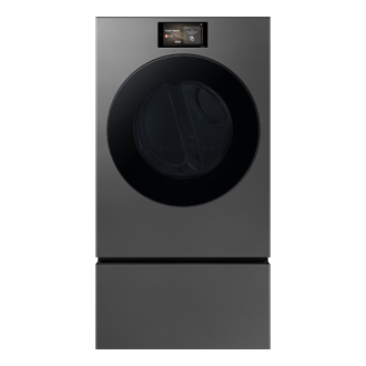 Bespoke AI Laundry Dryer AI Home 7.6 cubic feet Front2 Dark Gray 