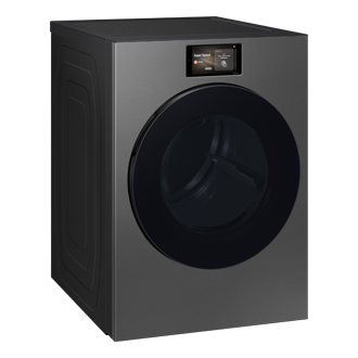 Bespoke AI Laundry Dryer AI Home 7.6 cubic feet L-Perspective Dark Gray 