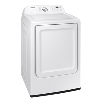 Lavadora Samsung DV3200 Blanca - Diseño semi-perfilado izquierdo