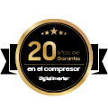 20-year warranty on the compressor*