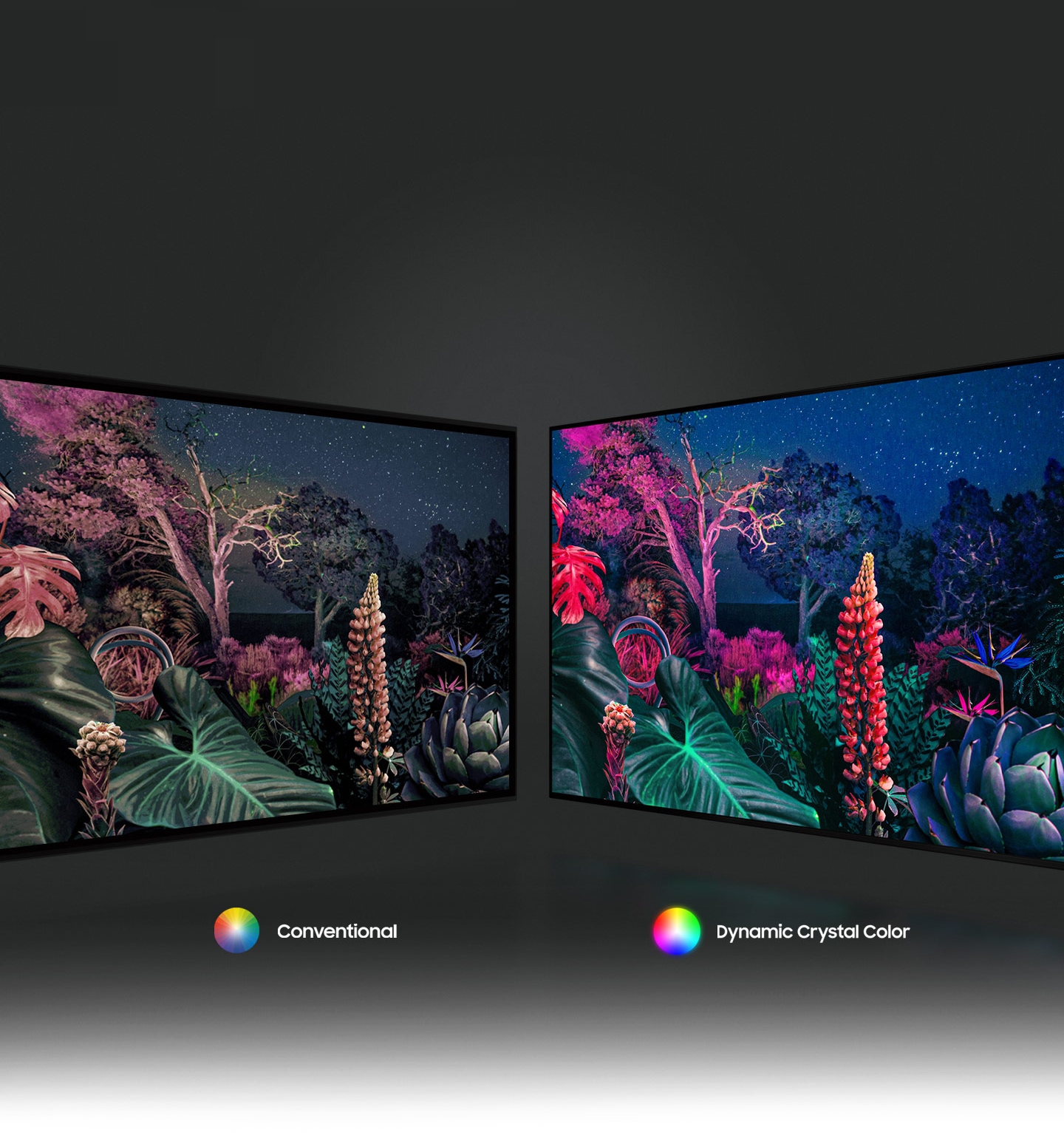 Samsung 75" AU8200 Crystal UHD 4K Smart TV (2021) Gris - Colores realistas