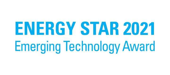 The official logo of Energy Star 2021 Emerging Technology Award.