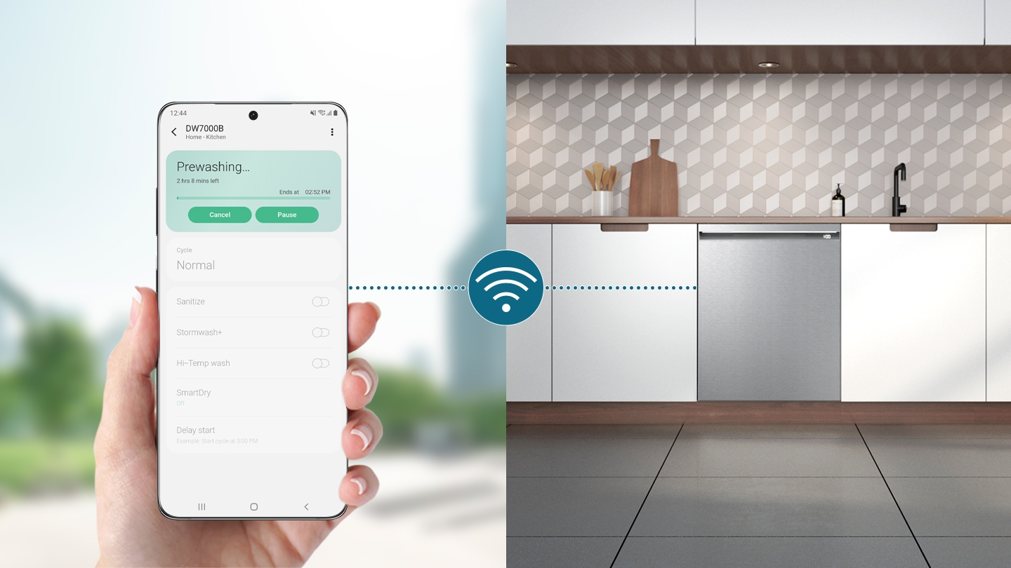 Controla tu lavavajillas en cualquier lugar