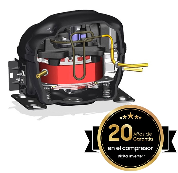 20 years Warranty on the Compressor