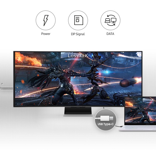 ３４インチ　SAMSUNG　Odyssey OLED Monitor de 34” Odyssey OLED G8 G85SB | Samsung Latinoamérica