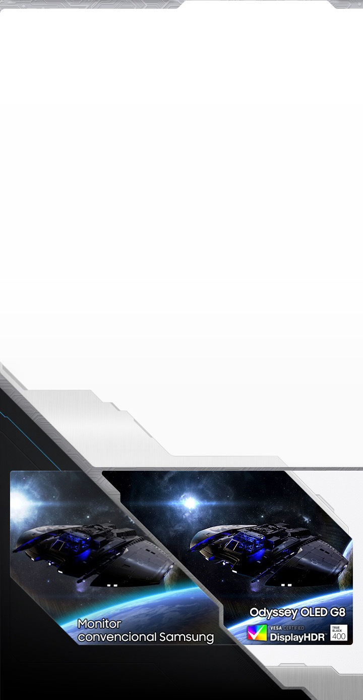 Monitor de 34” Odyssey OLED G8 G85SB | Samsung Latinoamérica