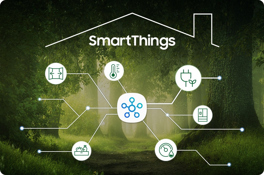 [SmartThings] Hasta un 15 % de ahorro energético — Modo de energía de IA SmartThings – 15 %