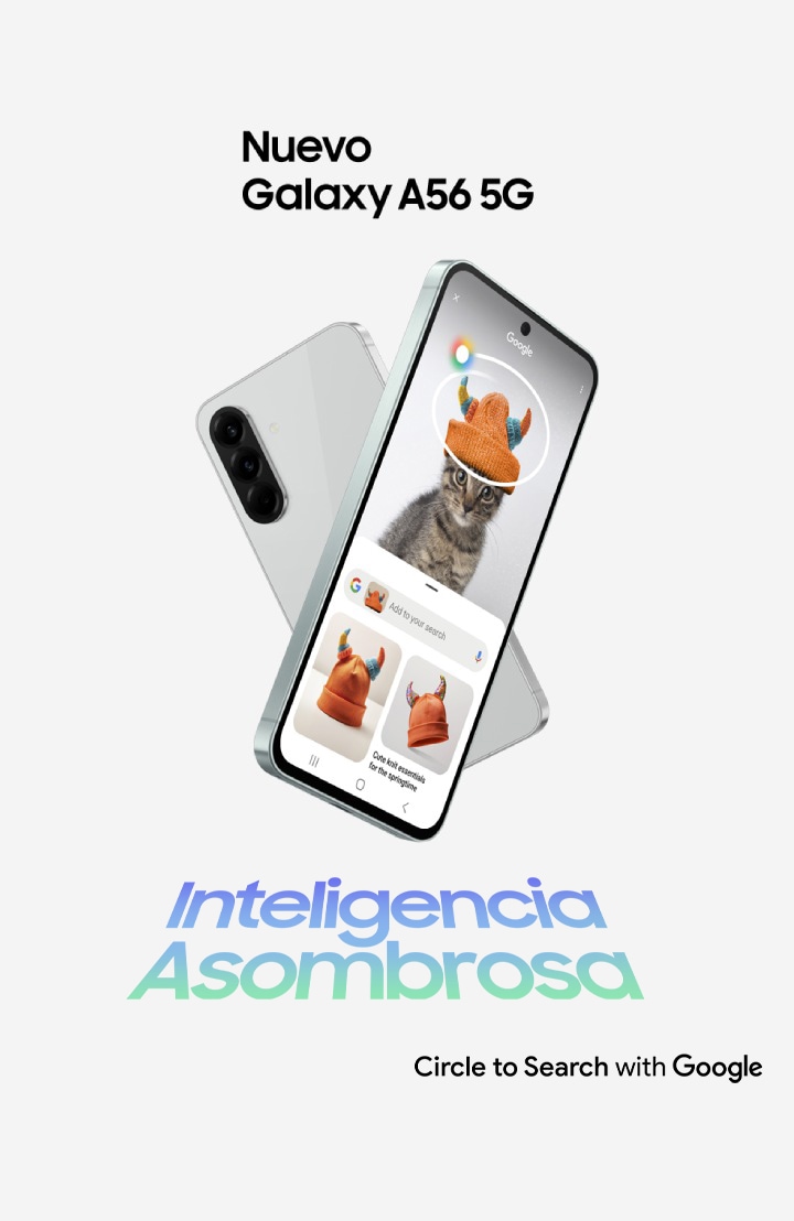 Galaxy A56 5G Light Gray 256GB | Precio | Samsung Latinoamérica