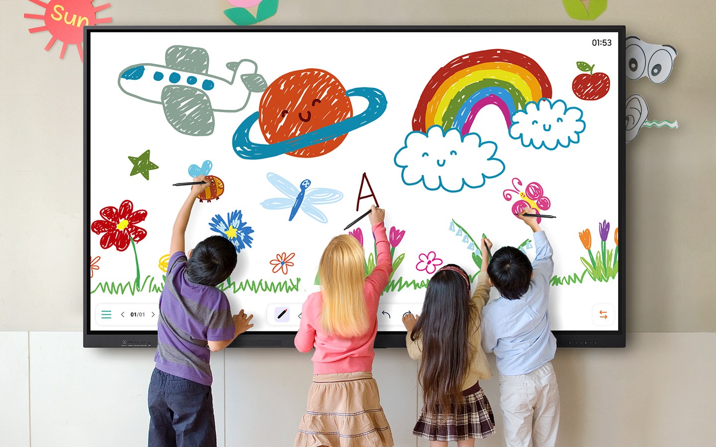 Mejor interacción con la mejor tecnología multitáctil de su clase
