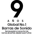 Samsung TV ha sido clasificada como la marca de soundbars número uno en ventas durante 9 años consecutivos por Omdia.
