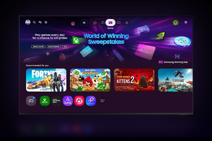 Descubre y accede fácilmente a todos tus juegos desde una pantalla — Gaming Hub