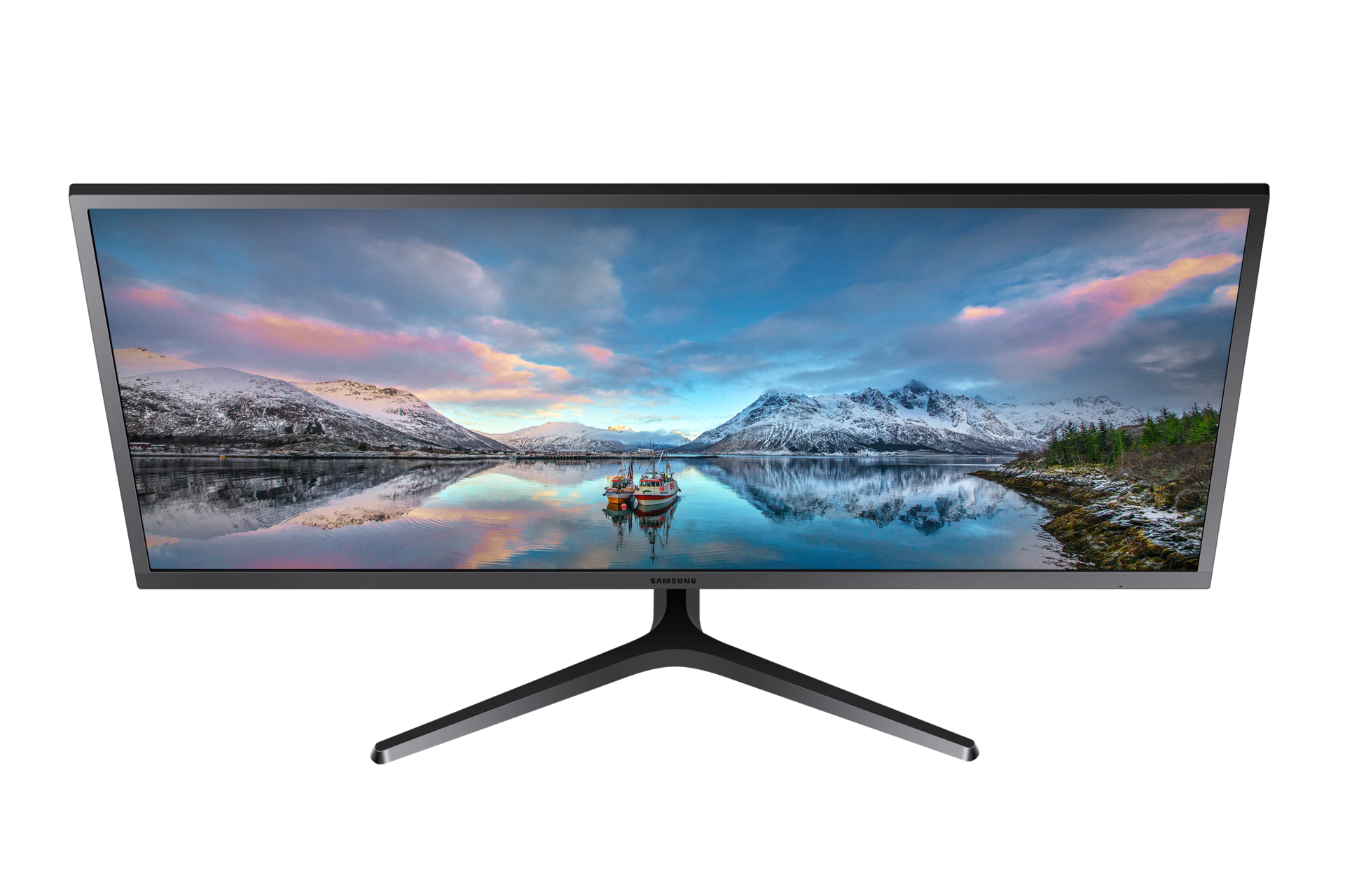 Samsung Monitor ultraancho de clase de 34 con pantalla ancha 21:9,  S34J552WQNXZA