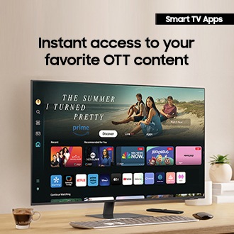 Instant access to favorite OTT content via Smart TV Apps.