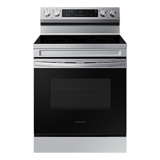 Estufa Eléctrica Samsung NE63A6311SS/AA Gris - Diseño frontal