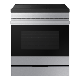 NE9000D Electric Range with  Ambient Edge Lighting Front Stainless Steel 