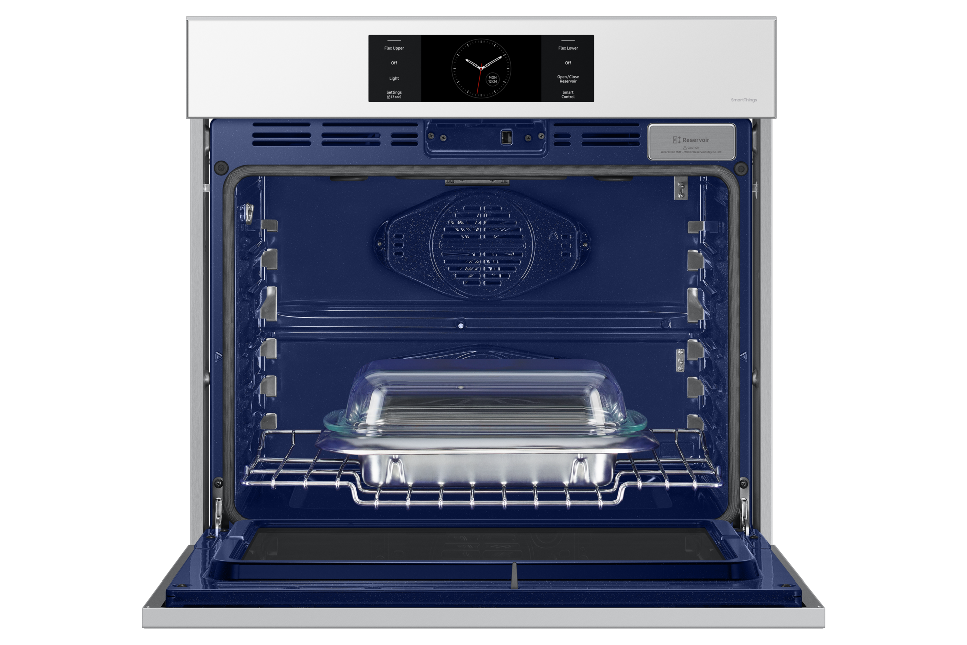 front-open-steam-cook Clean White