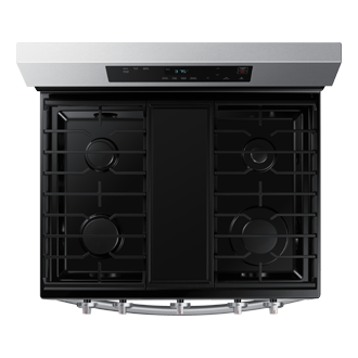 Estufa a Gas Samsung NX60A6115SS/AP Gris - Parte superior