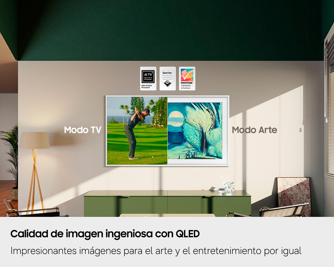 [85" Thé F~rámé~ 4K Sám~súñg~ Vísí~óñ ÁÍ~ Smár~t TV (2025) B~láck~]