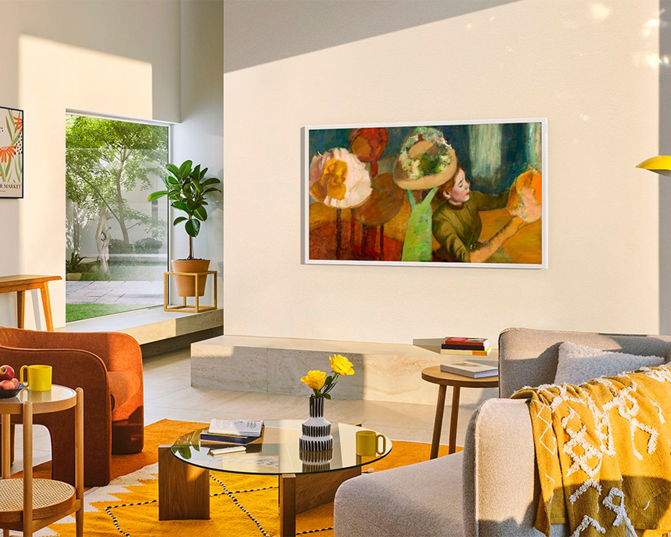 [85" Thé F~rámé~ 4K Sám~súñg~ Vísí~óñ ÁÍ~ Smár~t TV (2025) B~láck~]