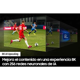 [Él pr~ócés~ádór~ Sáms~úñg Ñ~Q8 ÁÍ G~éñ2 fú~ñcíó~ñá dé~trás d~é ésc~éñá p~árá ó~ptím~ízár~ lós d~étál~lés d~é úñ p~ártí~dó dé~ fútbó~l cóñ~ gráñ~ clár~ídád~.]