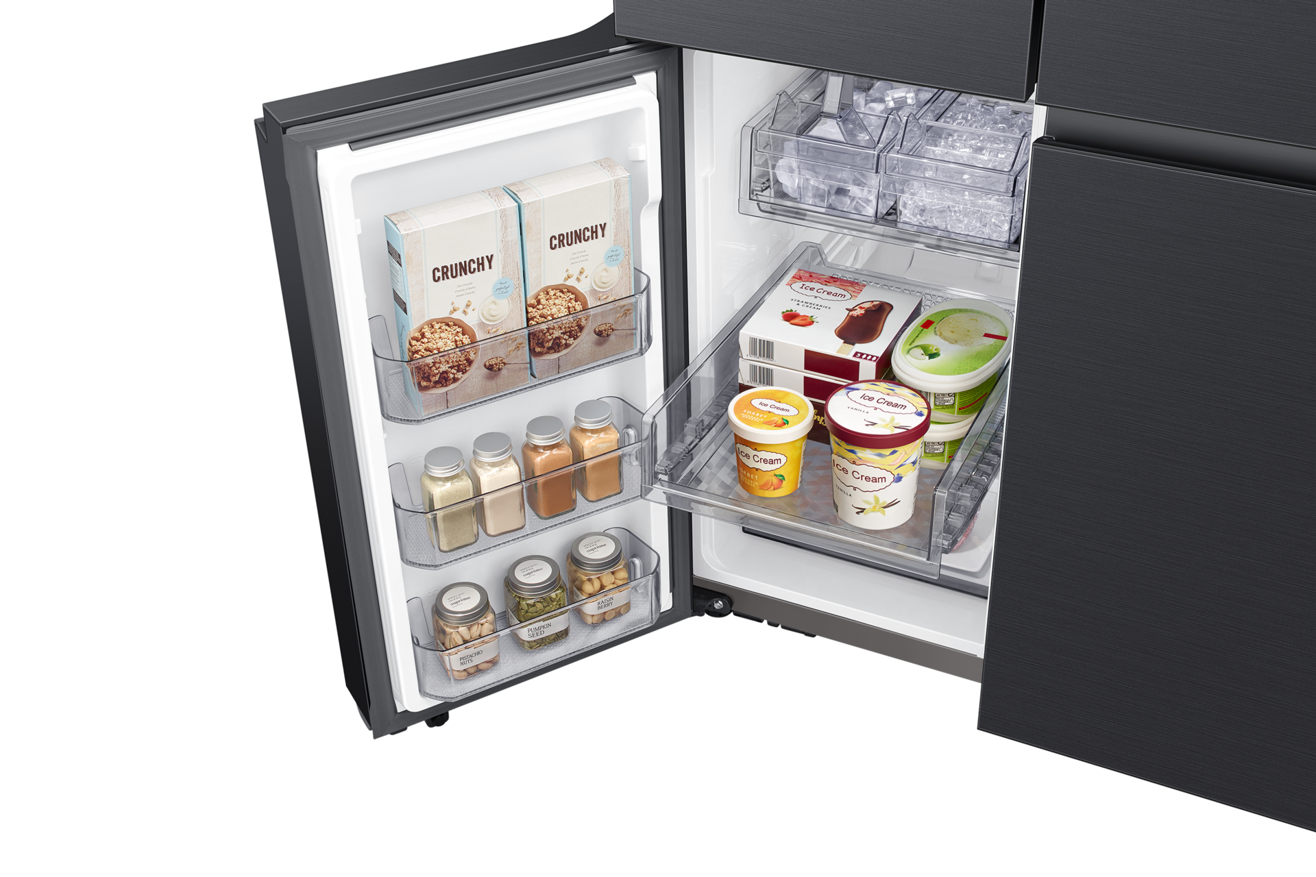 freezer-ice-bucket Black