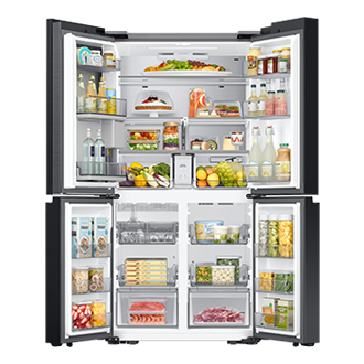 front-open-with-food1 Stainless Steel