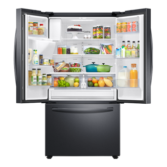 front-open-with-food Black