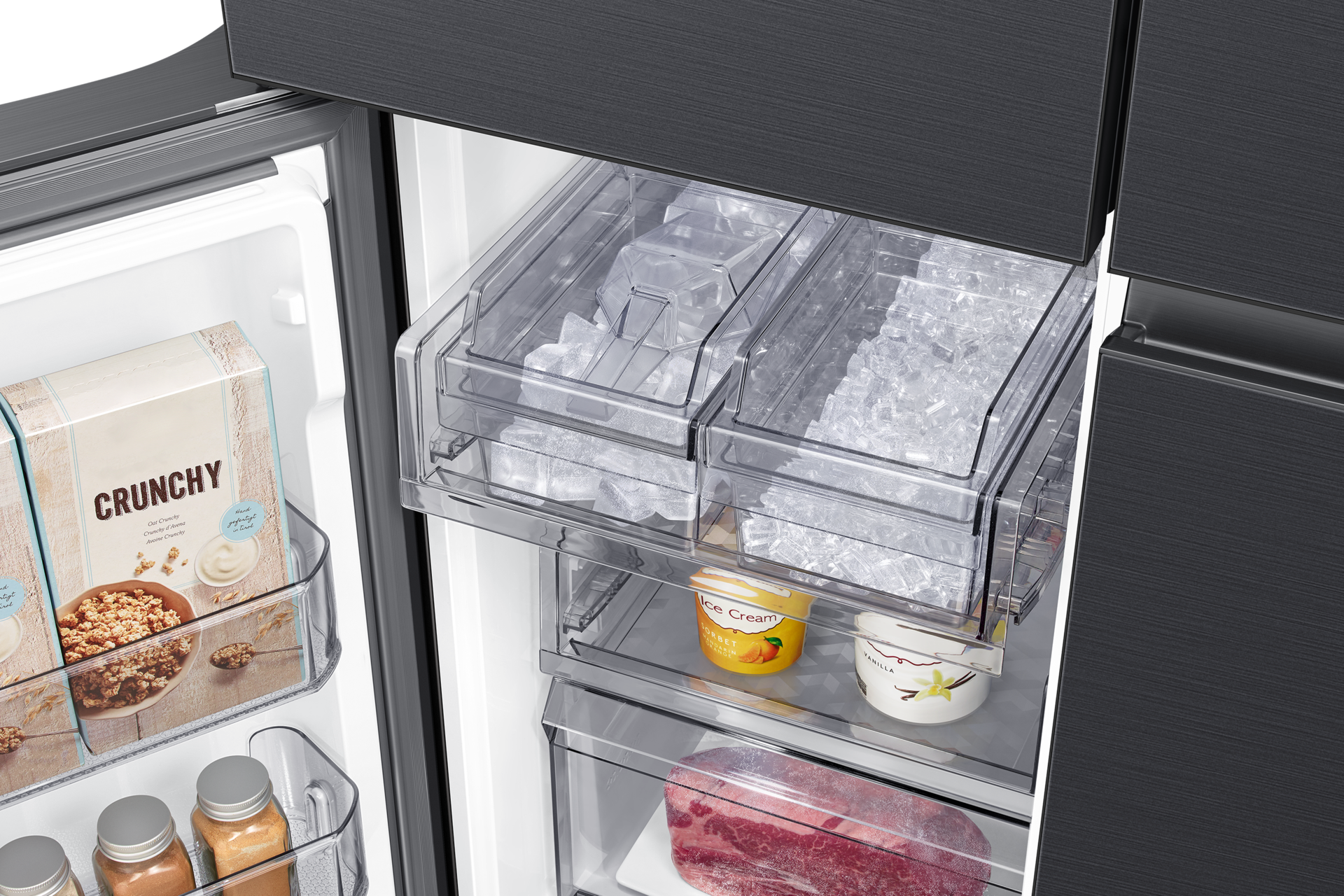 freezer-ice-icescoop Black