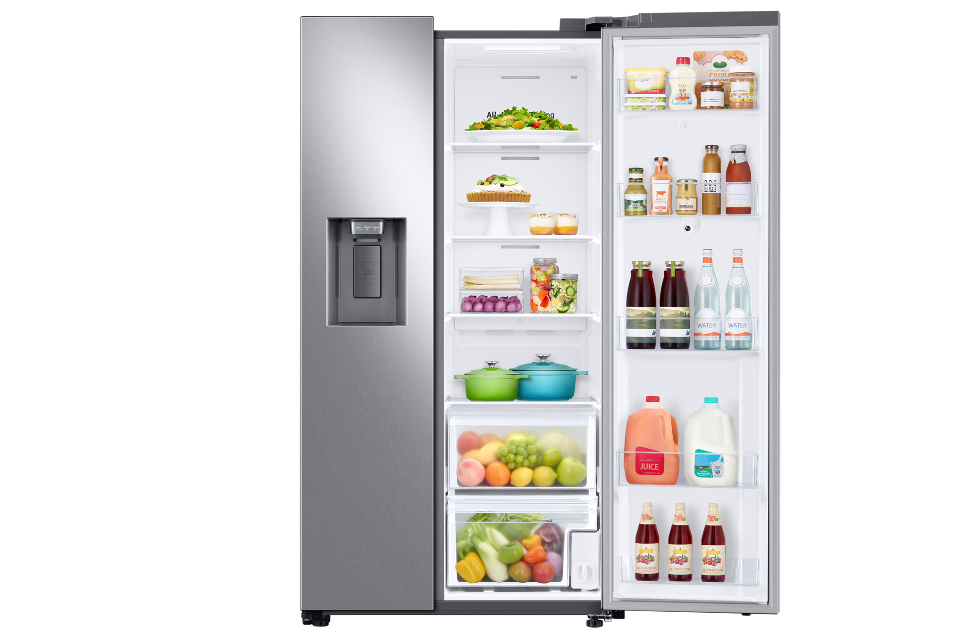 front-open-with-food2 Platinum Silver