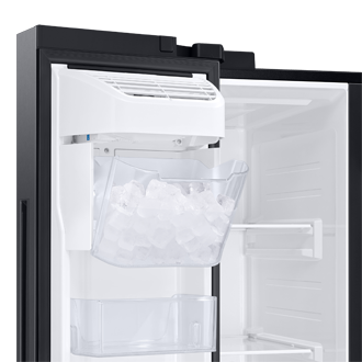 detail-ice-maker-bucket-open Black