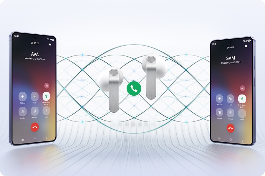 Llamada con los Galaxy Buds4 en un entorno ruidoso