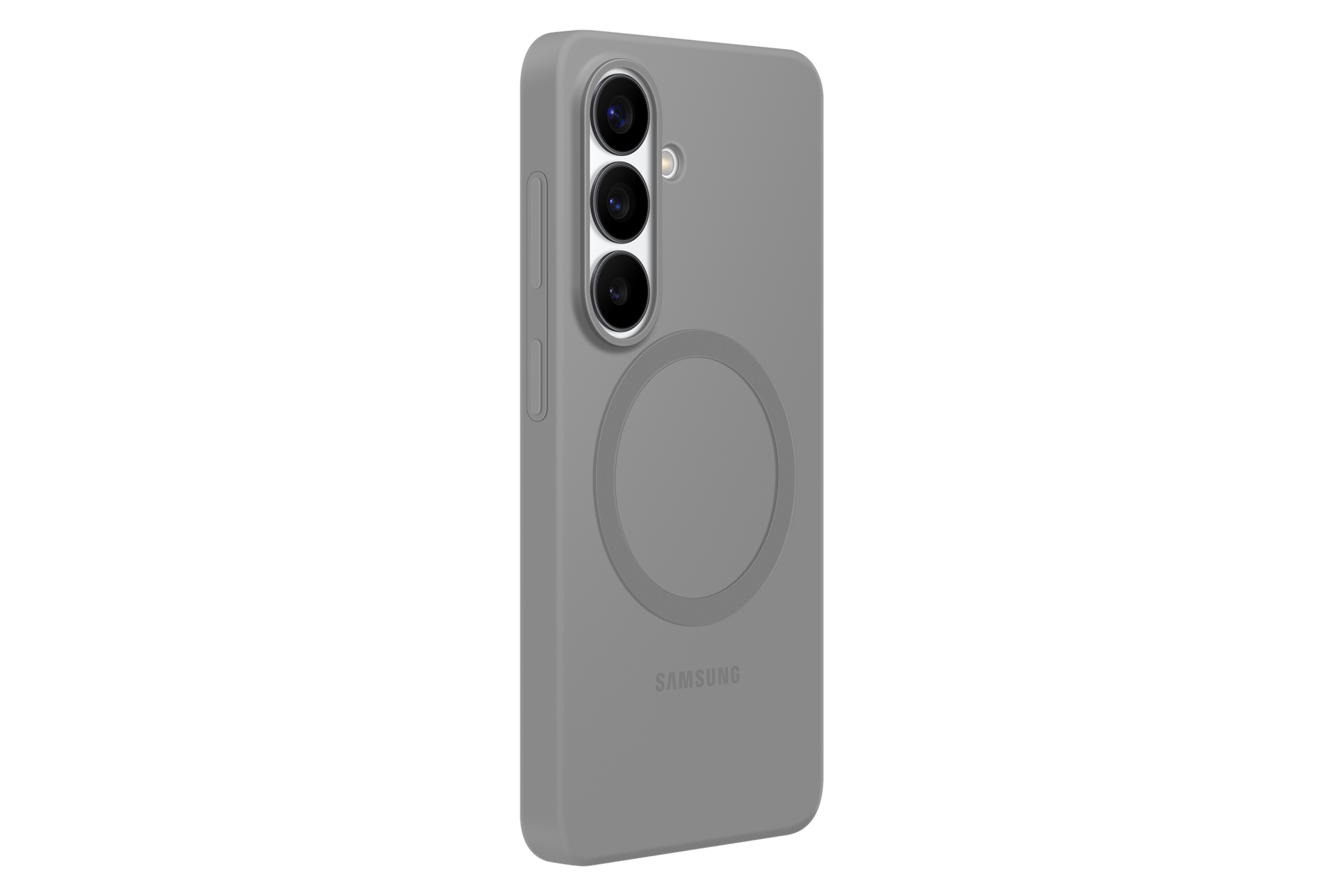 Galaxy S26 Silicone Magnet Case Dynamic Gray 