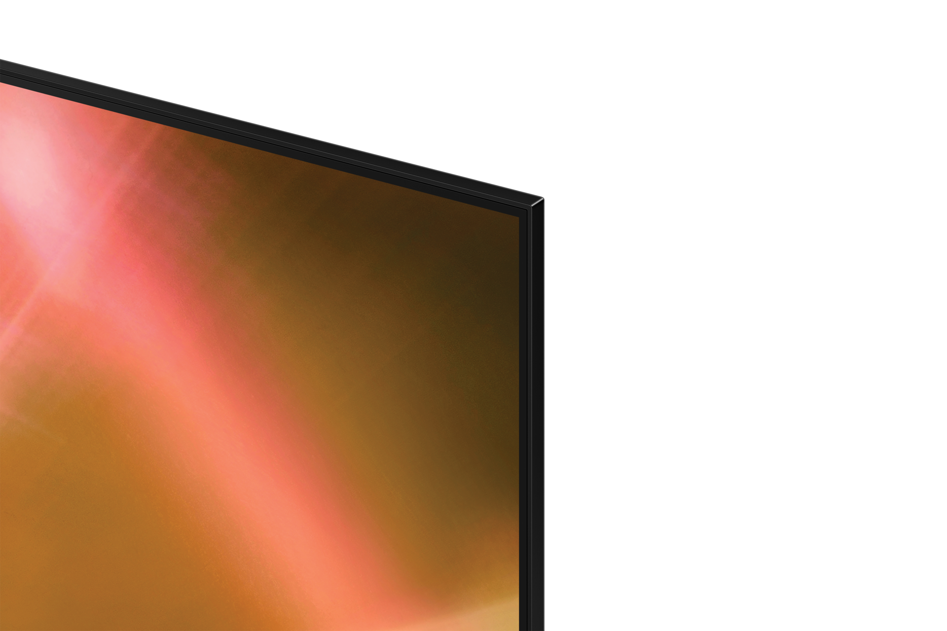 85" AU8000 Crystal UHD 4K Smart TV (2021) - Marcos - Bordes