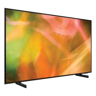 85" AU8000 Crystal UHD 4K Smart TV (2021) - Diseño semi perfilado izquierdo