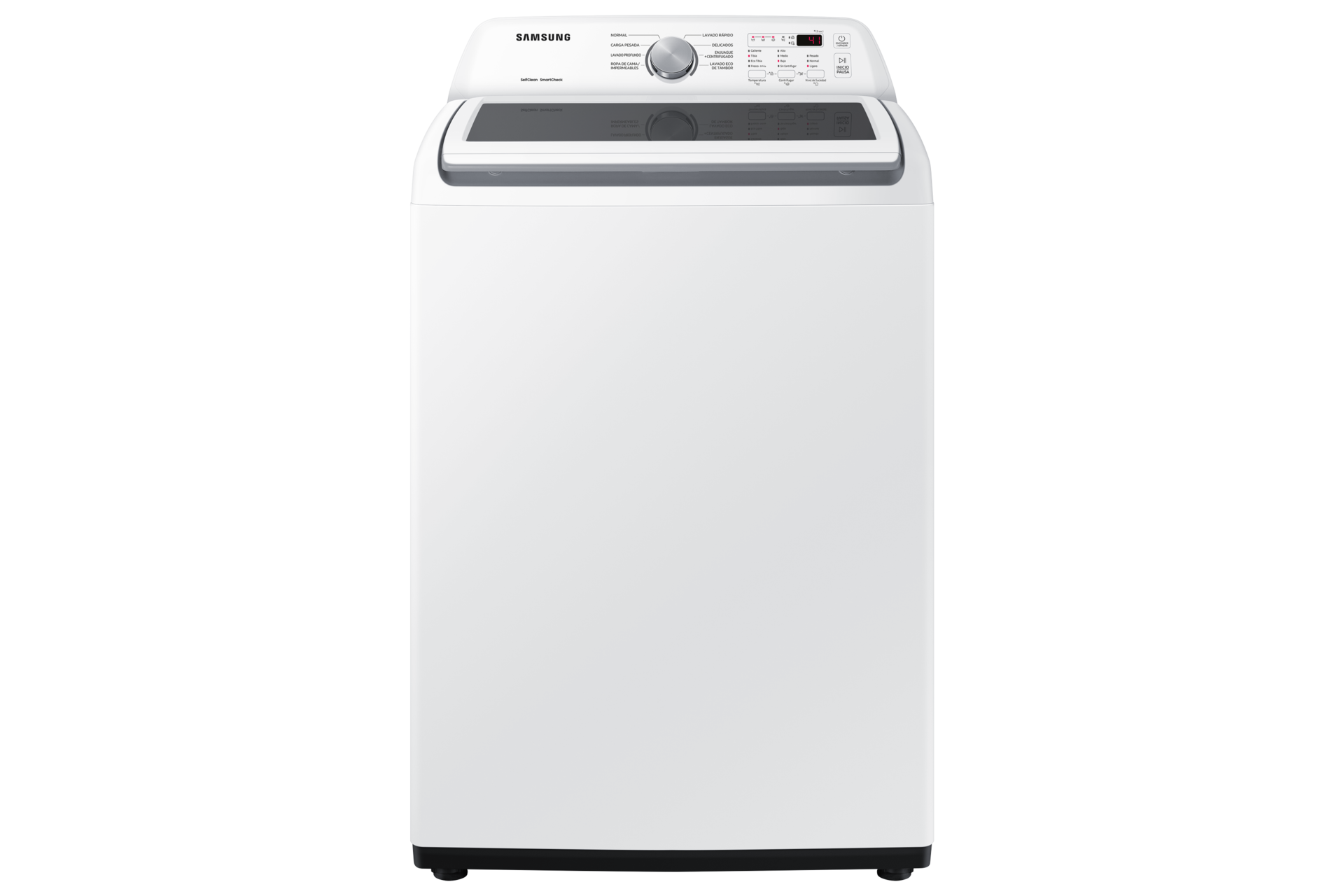 Lavadora Samsung 12 kg, Carga Superior, Agitador de Agua, Blanco, WA12N9MDP  - WA12N9MDP/XAX