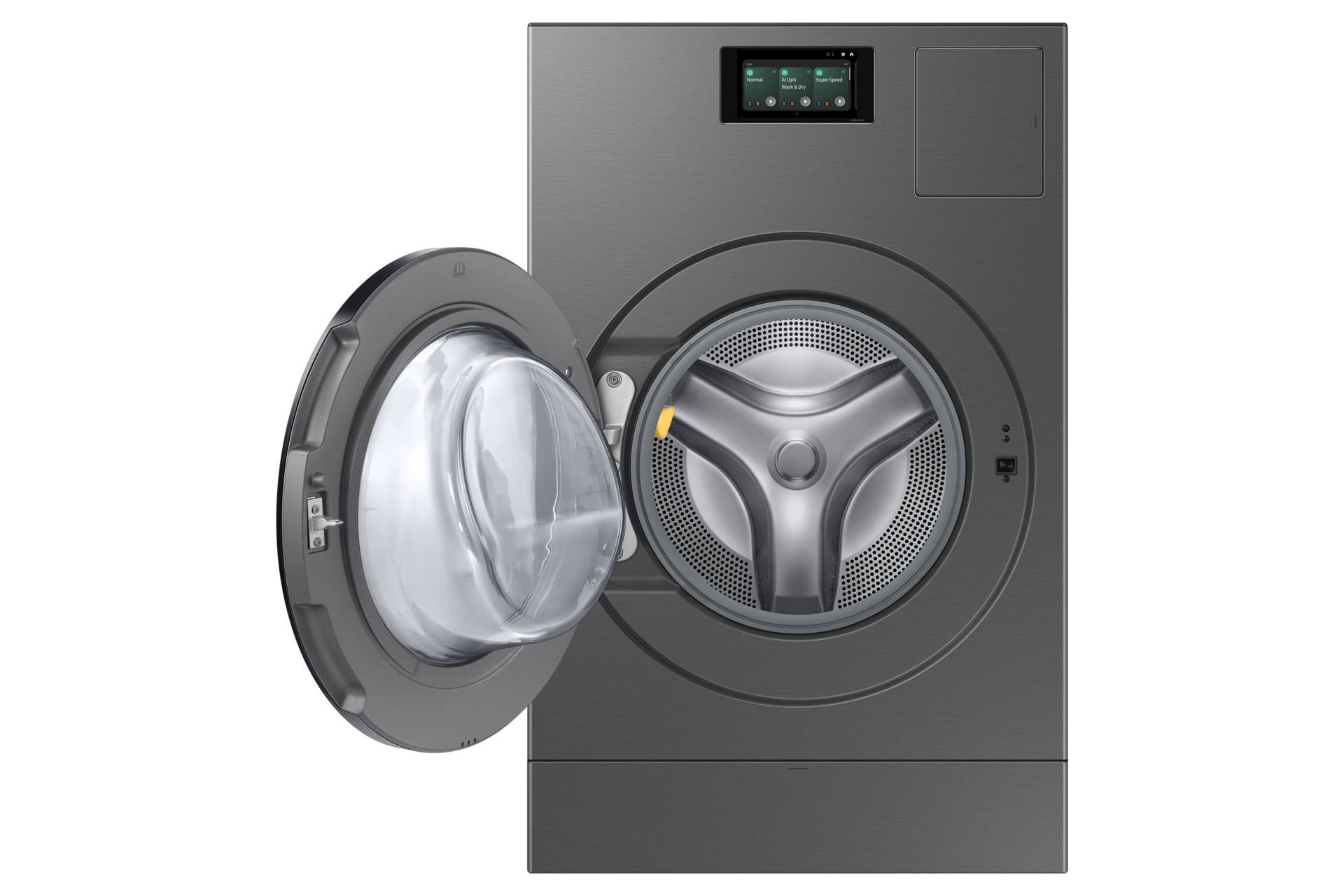 Bespoke AI Laundry Combo All in One Combo 5.3 cu. ft. + 5.3 cu. ft. Front-Open Dark Gray 