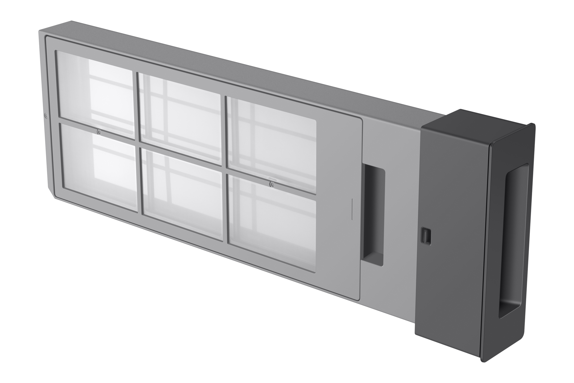Bespoke AI Laundry Combo All in One Combo 5.3 cu. ft. + 5.3 cu. ft. Lint-Filter-Detail Dark Gray 