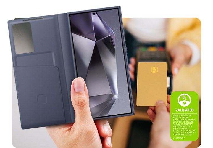 Galaxy S24 Ultra Smart View Wallet Case