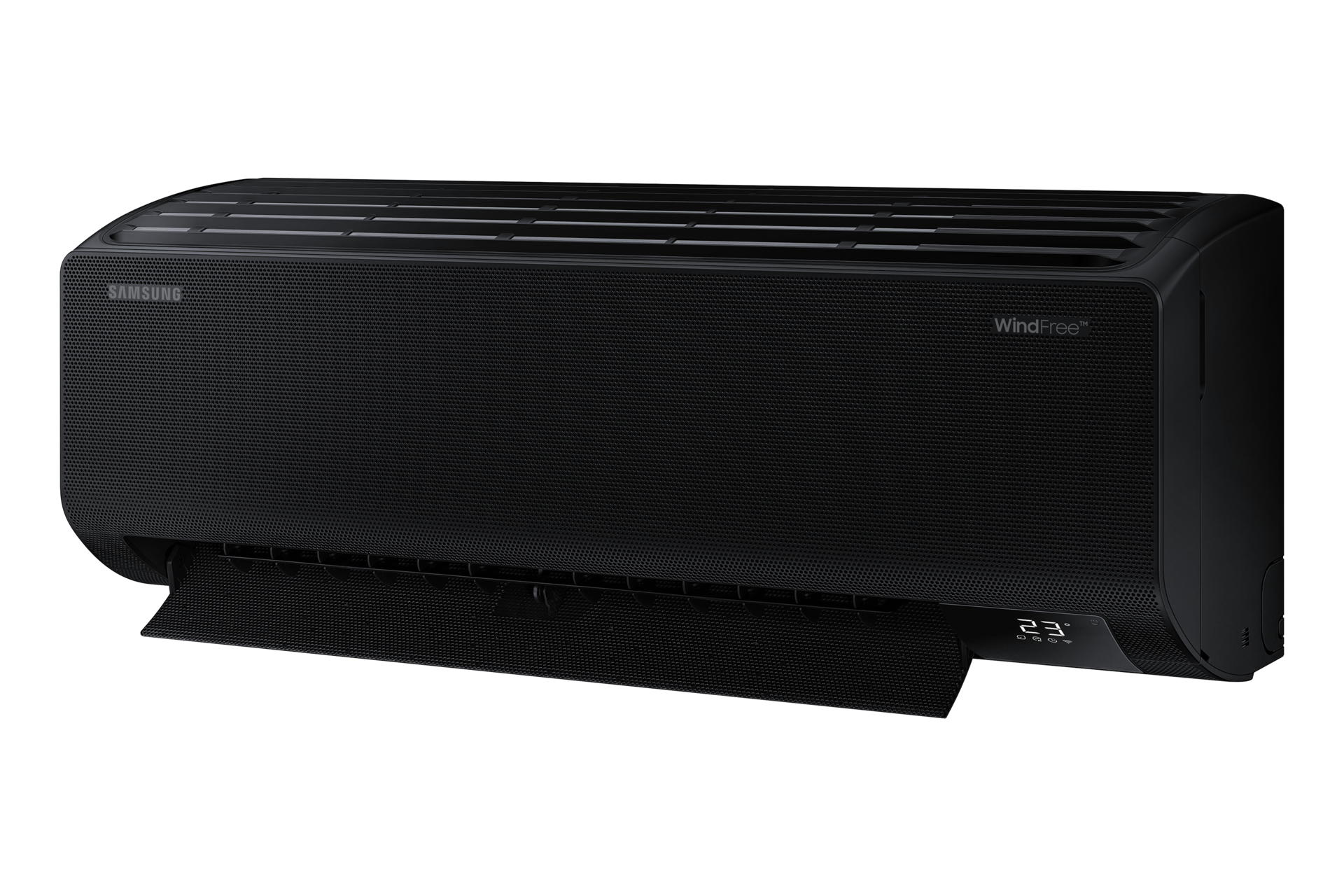 WindFree™ AR9500T Wall-mount AC with AI Fast & Comfort Cooling, AI Fast & Comfort Cooling, Comfort Drying for Cold-free Dehumidification R-Perspective-Open Black 