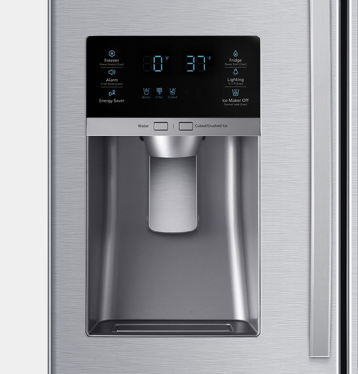 French Door Rf25hmidbsr Of 24 7 Cu Ft Samsung Caribbean