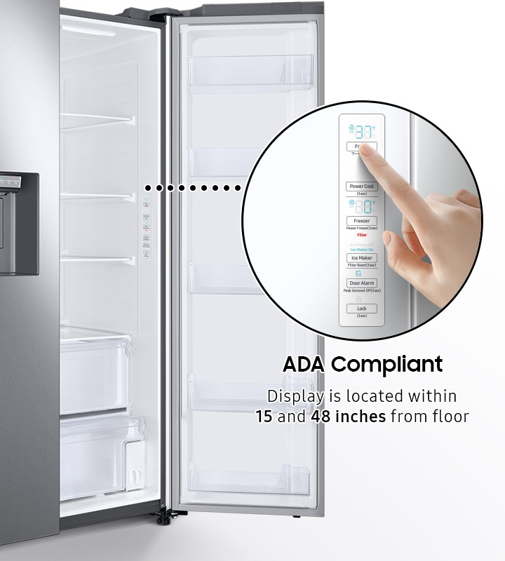 Refrigerador de dos puertas verticales RS5300T/RS5300TC con gran capacidad