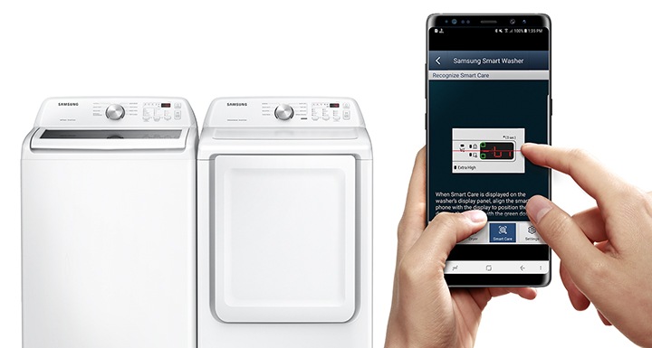 Samsung washer smart deals care