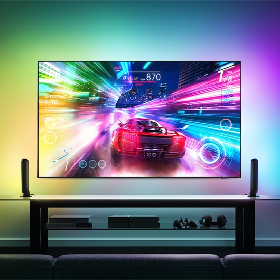 SAMSUNG TV QLED 4K 2023 65Q77C - Smart TV de 65 con Procesador