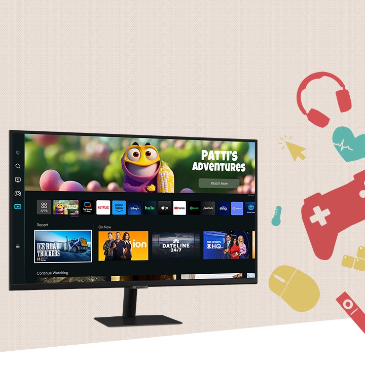 Samsung 27\" カーブドモニター フルHD VA ブラック Amazon.co.jp: Samsung 27インチ M5 ブラック FHD スマートモニター