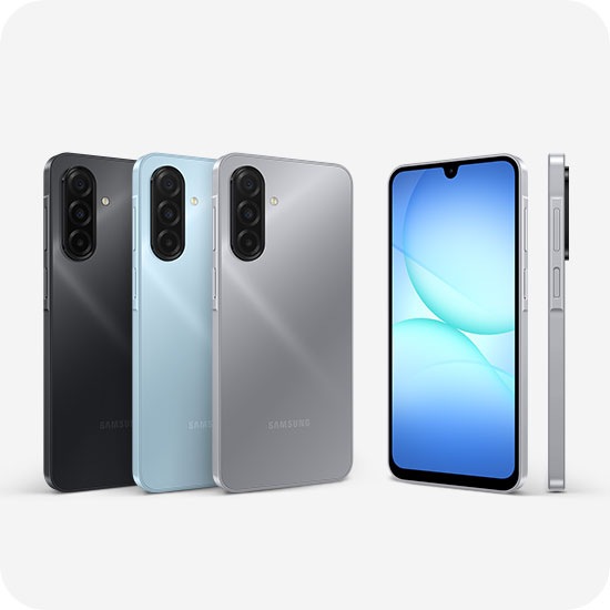 最新機種 直輸入 Samsung Galaxy A17 ライトブルー ケース付き Galaxy A17 Light Blue 256 GB | Samsung Caribbean