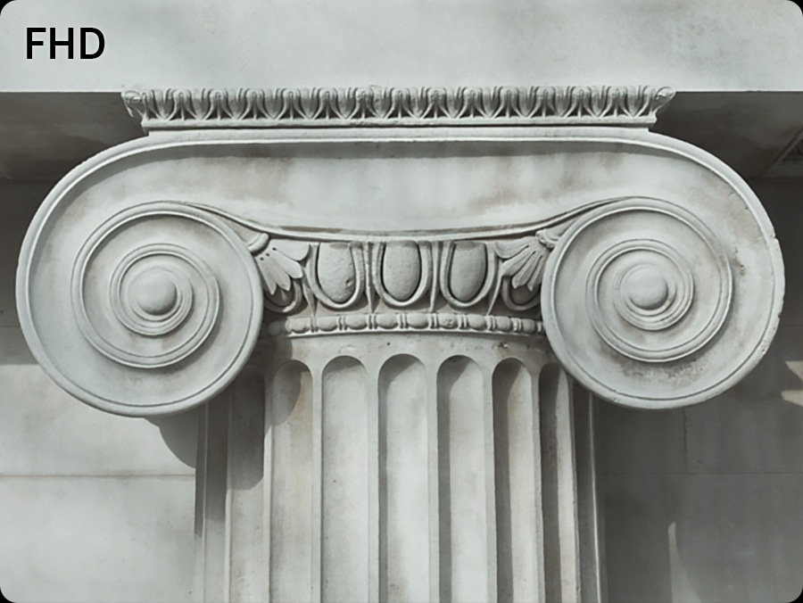 Image of an architectural structure in FHD resolution. The image is somewhat clear, but fine details are not visible.