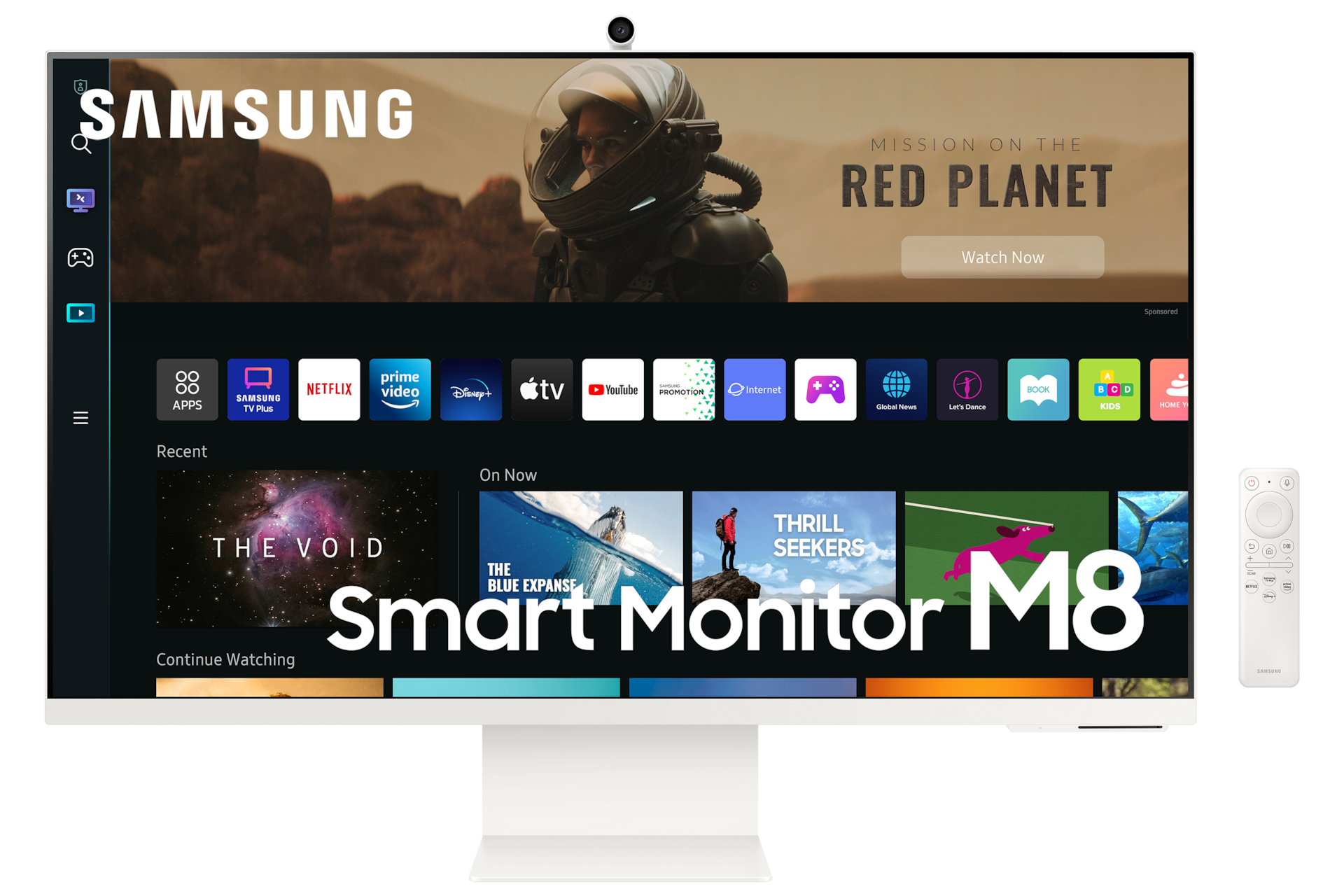 32 UHD Monitor with Smart TV Experience and Iconic Slim Design