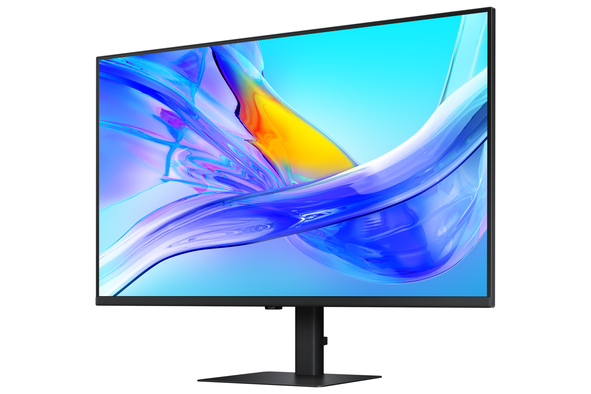 37" ViewFinity S8 S80UD UHD Monitor R-perspective Black 