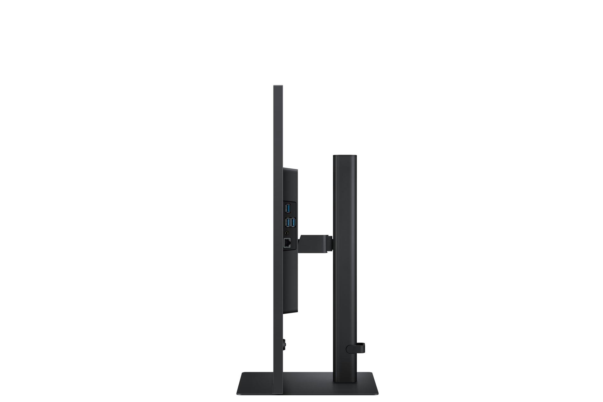 37" ViewFinity S8 S80UD UHD Monitor R-Side-Down Black 