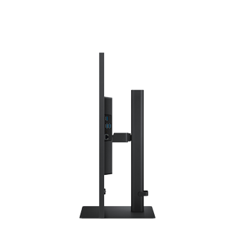 37" ViewFinity S8 S80UD UHD Monitor R-Side-Down Black 